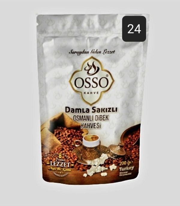 Osso Damla Sakızlı Dibek Kahvesi 200Gr 24'Lü - Image 1