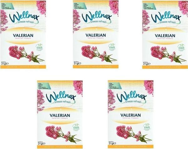 Wellnax Breeze Refresh Dolap Ve Çekmece Kokusu Valerian Çiçeği Kesesi X5 - Image 1