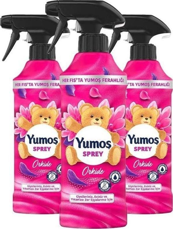 Yumoş Sprey Yıkaması Zor Eşyalar Için Orkide 450 Ml X 3 - Image 1