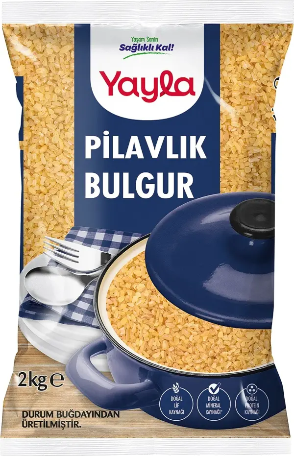 Yayla Pilavlık Bulgur 2 kg - Image 1