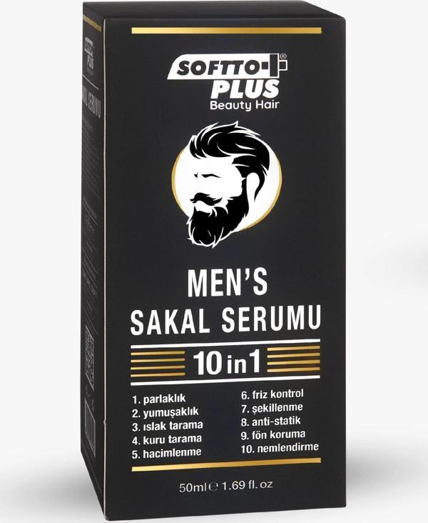 Softto Plus Men’s Sakal Serumu 50ml - Image 1