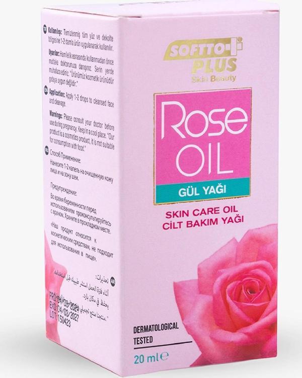 Softto Plus Gül Yağı 20 ml - Image 1