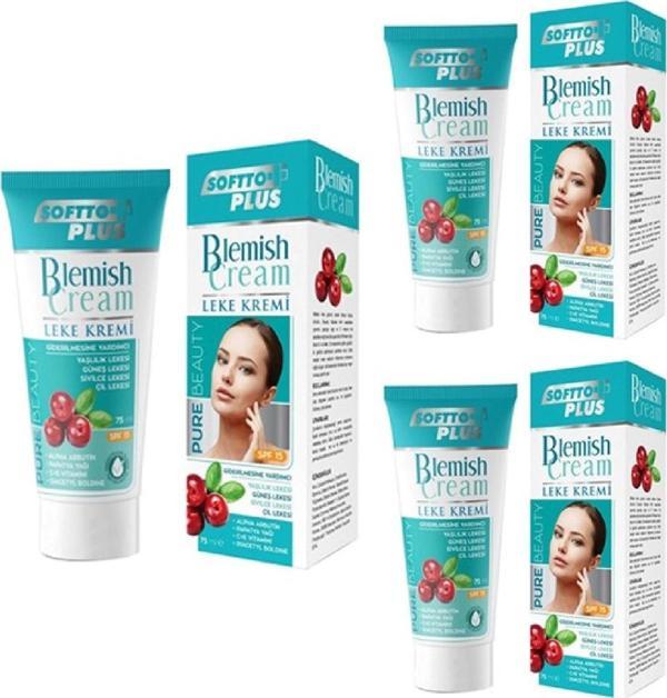 Softto Plus Sivilce Güneş Yaşlıklık Çil Leke Kremi 75ml 3 Adet - Image 1