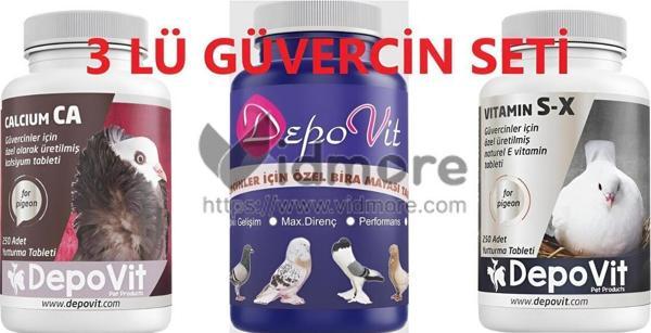 DEPOVİT Güvercin 3Lü Direnç Seti - Image 1