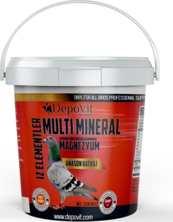 DEPOVİT Güvercin Ve Diğer Kafes Kuşları Için Multi Mineral Kova - Image 1