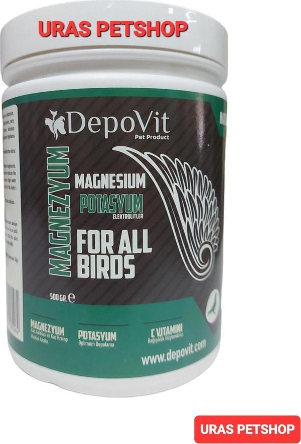 Depovit magnezyum potasyum (500 gr) güvercin ve tüm kanatlılar için - Image 1