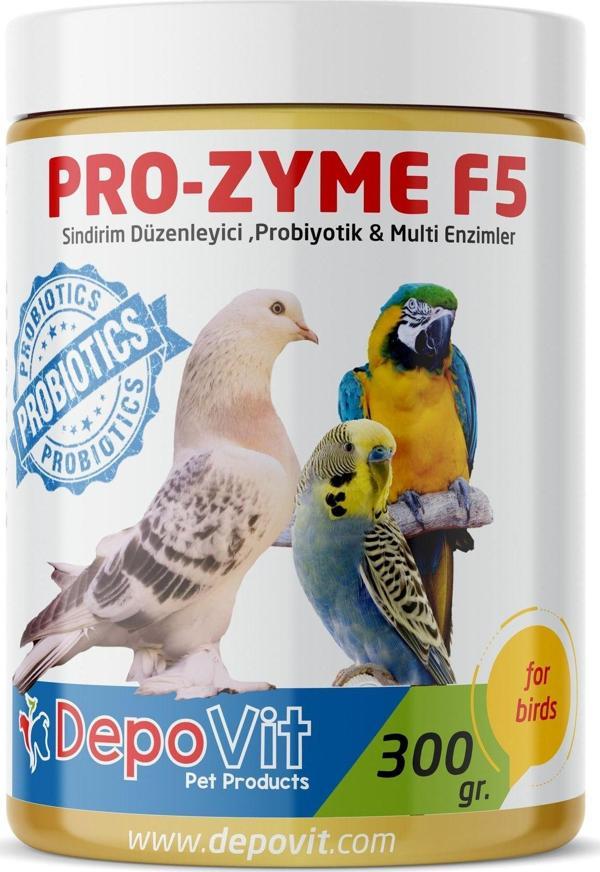 DEPOVİT Prozyme F5 Probiyotik Ve Multienzimler 300Gr - Image 1