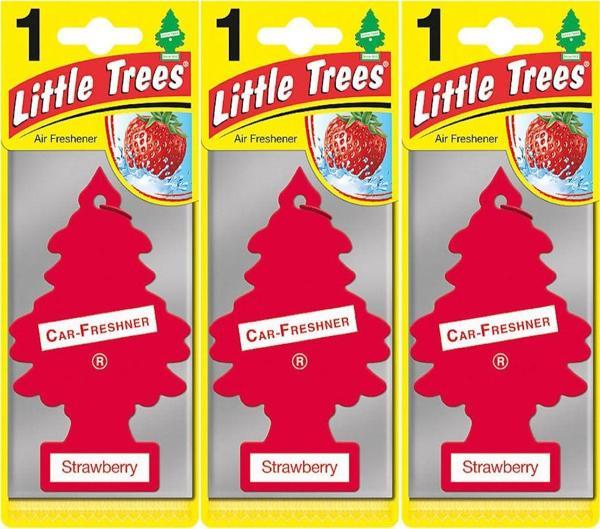 Little Trees Oto Kokusu 3'lü Çilek - Image 1