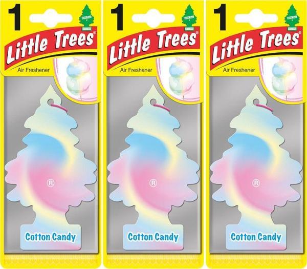 Little Trees Oto Kokusu 3'lü Pamuk Şeker - Image 1