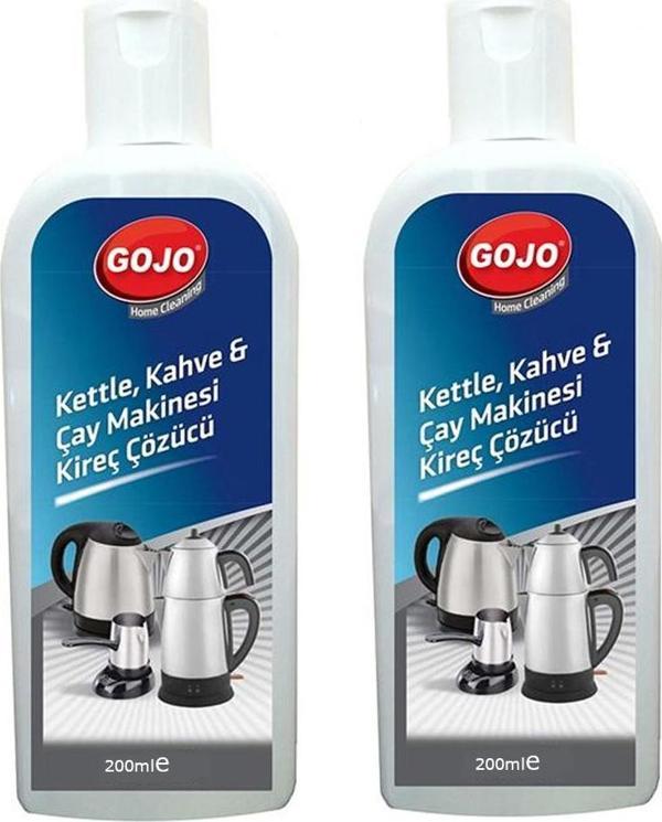 Gojo Kettle, Kahve & Çay Makinesi Kireç Çözücü 2' li Set - Image 1