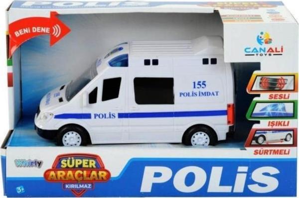 CNL-9999-1 - POLİS ÇARPDÖN ISIKLI SESLI PILLI - Image 1