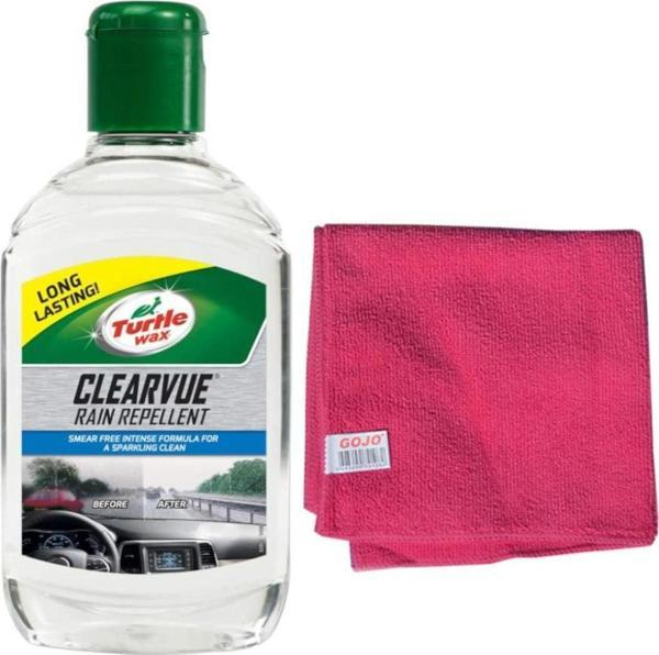 Turtle Wax Cam Yağmur Kaydırıcı + Mikrofiber Bez - Image 1