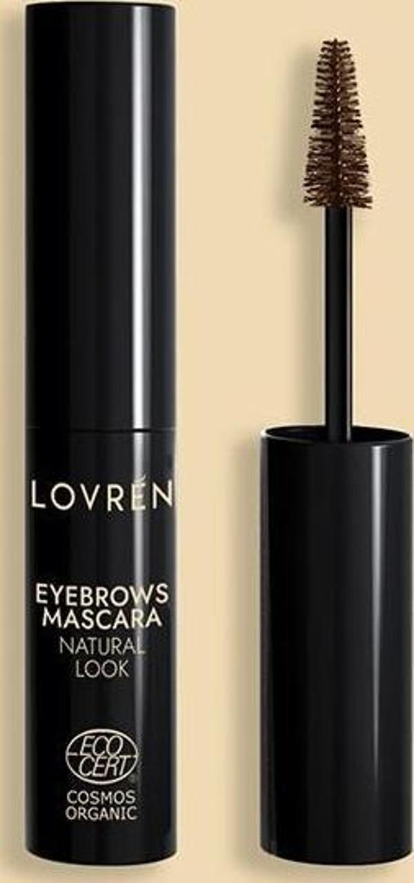 Lovren Organic 03 Natural Look Eyebrow Mascara Naturel Görünüm Kaş Maskarası 5ML - Image 1