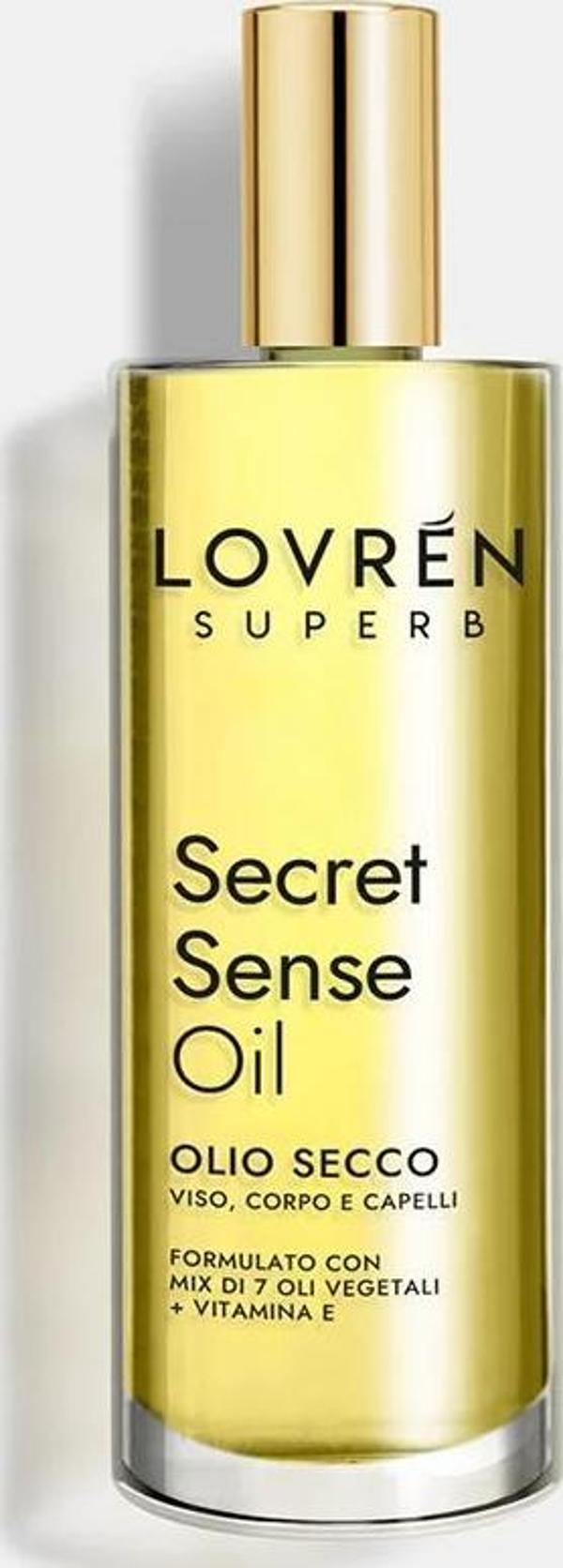 Lovren SuperB Secret Sense Oil Yüz Vücut ve Saç İçin Nemlendirici Yağ 100ML - Image 1