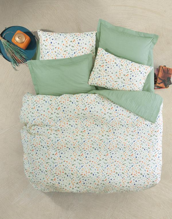 Cotton Box Petite Çift Kişilik Complete Set Lola Yeşil - Image 1