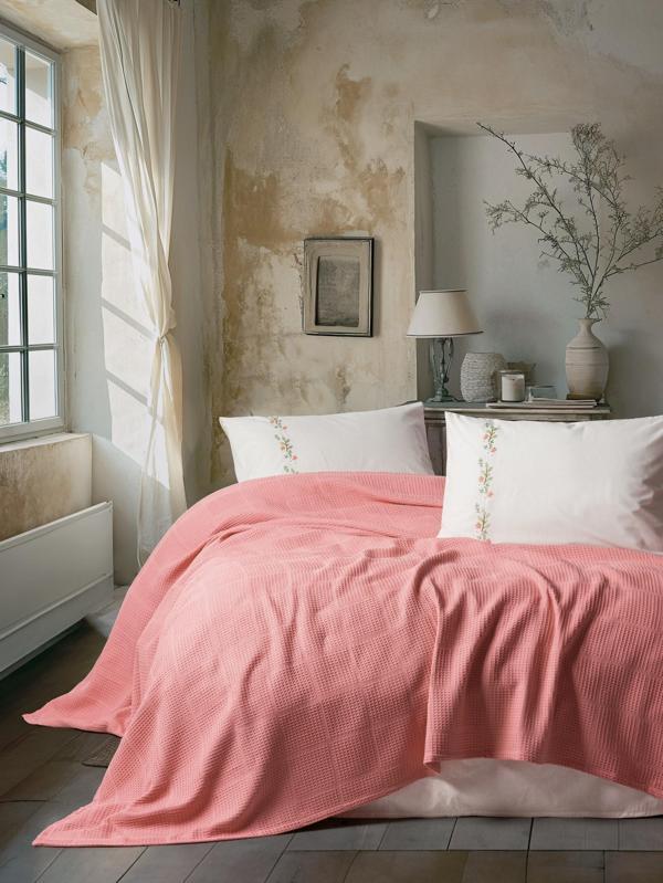 Cotton Box Spin Çift Kişilik Pike Takımı Joyce Mercan - Image 1