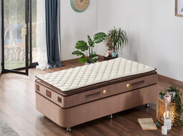 W.Cotton 80x180 Tek Kişilik Pedli Yatak Full Ortopedik Yaylı Yatak - Image 1