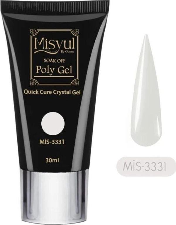 Poly Jel Protez Tırnak Hızlı Tırnak Uzatma Polygel 30 ML 3331 - Image 1