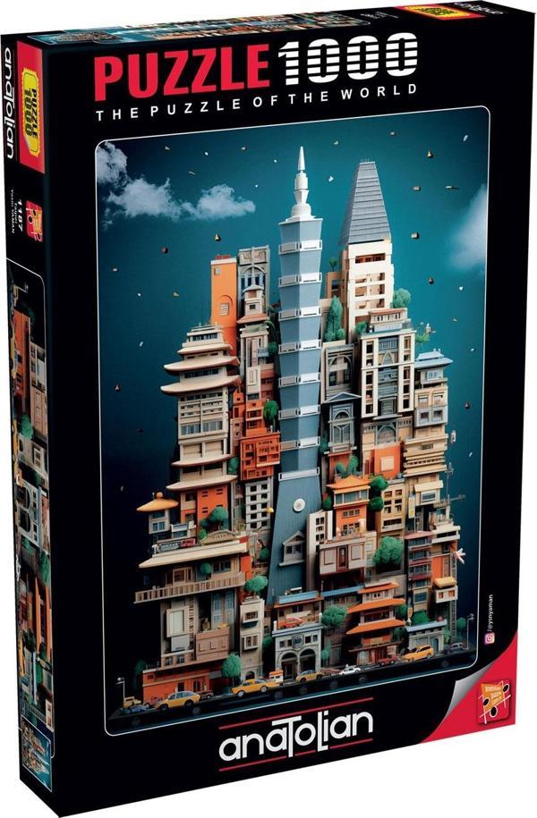 Anatolian 1000 Parçalık Puzzle - Taipei 1187 - Image 1