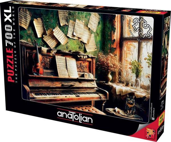 Anatolian 700 Parça XL Puzzle - Antika Piyano 2704 - Image 1