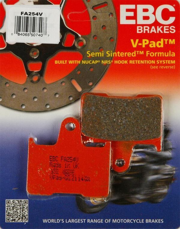 Ebc Fa254V 2005-2006 Suzuki GSF 650 Bandit S Uyumlu Arka Fren Balatası Yarı Sinterli Balata - Image 1