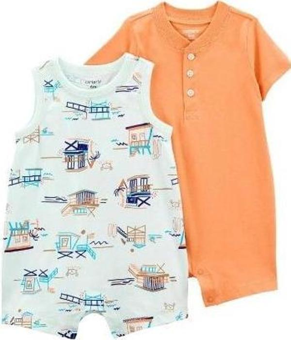 Carter's Erkek Bebek 2'li Tulum Set - Image 1