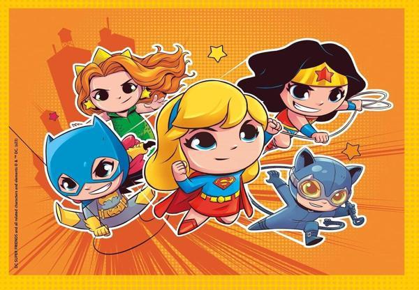Clementoni 4 in 1 Puzzle DC Super Friends 70 Parça 21520 - Image 1