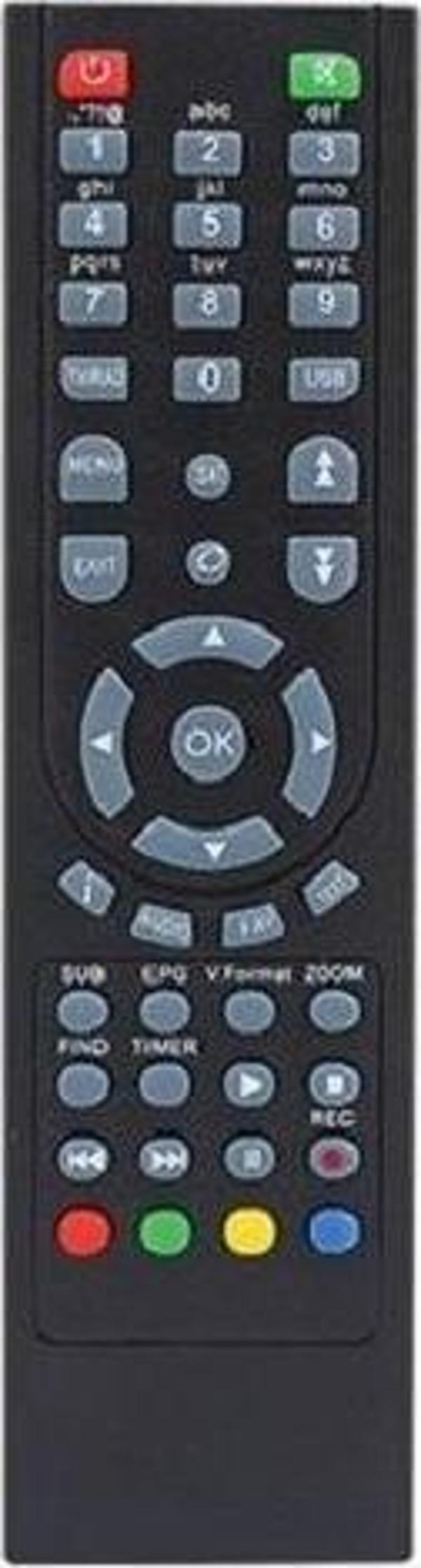 Hometech Ht-1050 Hd Uydu Alıcısı Kumandası - Image 1