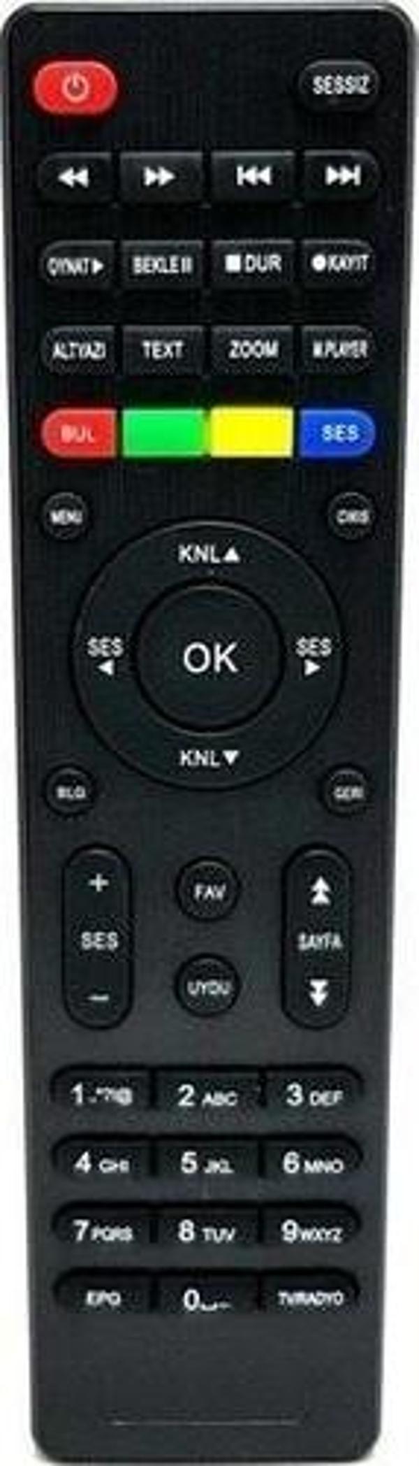 Hometech Neo Hd Smart 1500 Uydu Alıcısı Kumandası - Image 1