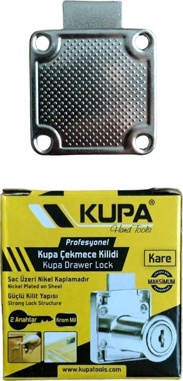 Kupa Çekmece Kilidi - Kare - Image 1