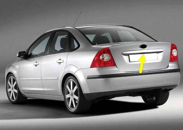 Ford Focus 2 Sedan 2005-2010 Arka Bagaj Kapağı Açma Kolu Düğmesi - Image 1
