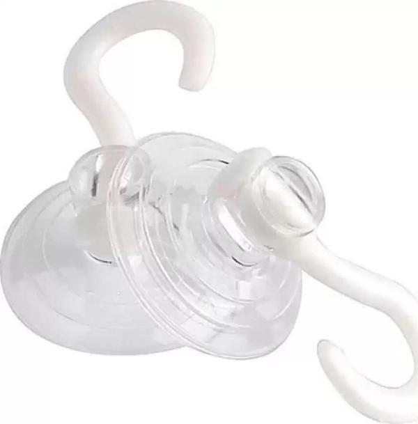 Vantuz Öpücük Vantuzlu Askı Öpücük Askı 100 Adet Cam Vantuzu Cap 3 Cm - Image 1