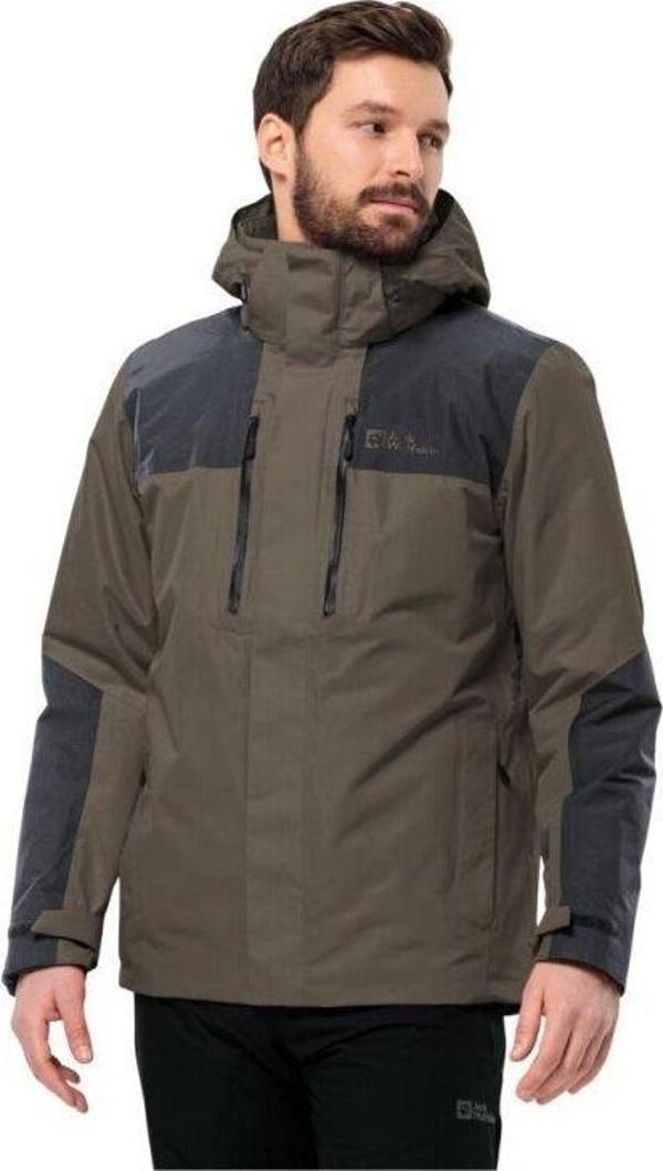 Jack Wolfskin 1115261-5719 Jasper 3IN1 Jkt M Erkek Outdoor Mont - Image 1