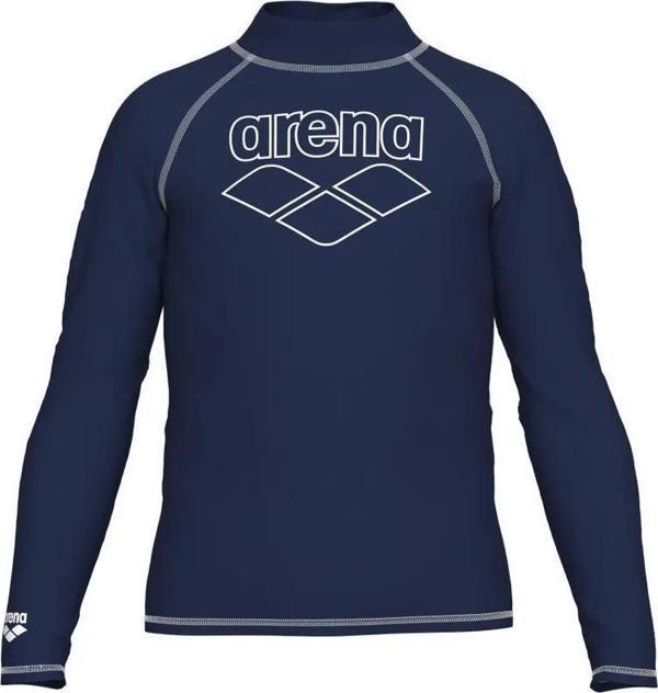 Arena 006296710 Rash Vest L/S Graphic Erkek Çocuk Yüzücü Tişörtü - Image 1