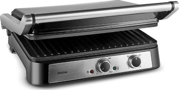 Karaca İnox Toastmate Grill Zaman Ayarlı 2000w Izgara ve Tost Makinesi 6 Dilim Kapasiteli - Image 1