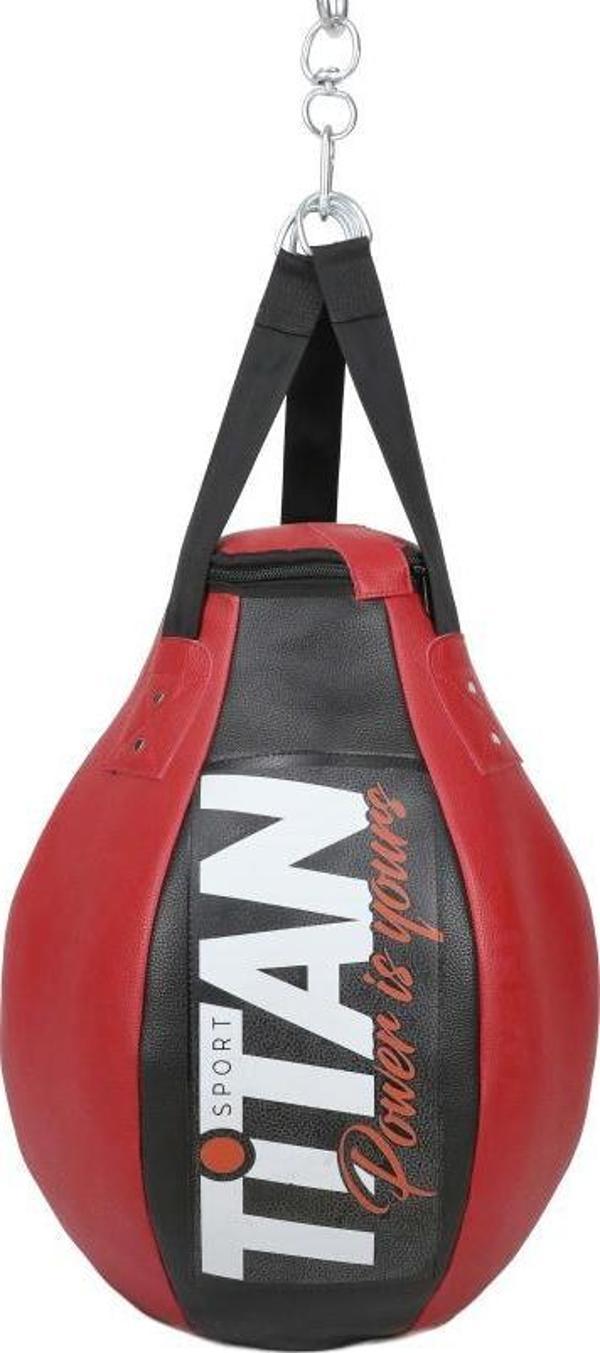 Titan Sport Küre Kırmızı - Siyah Boks Torbası - Image 1