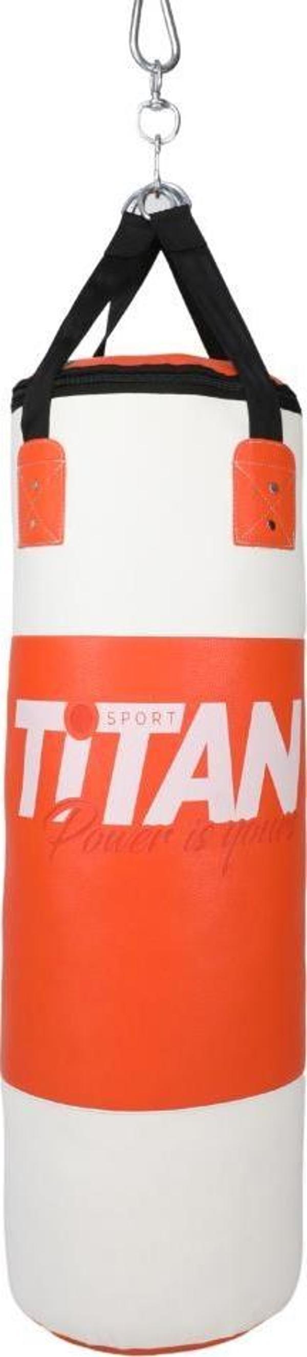 Titan Sport Turuncu-Beyaz Boks Kum Torbası  - Image 1