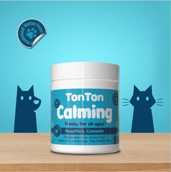 TONTON Calming Çiğnenebilir Tablet 60'Lı (Kedi Ve Köpekler İçin Sakinleştirici) - Image 1