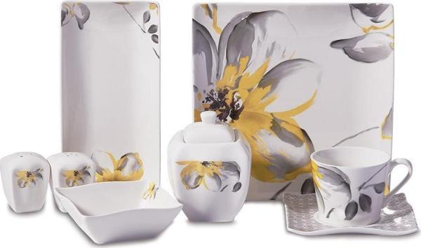 KORKMAZ A8571 LİNK COLL.28 P KAHVALTI TAKIMI(KARE) - Image 1