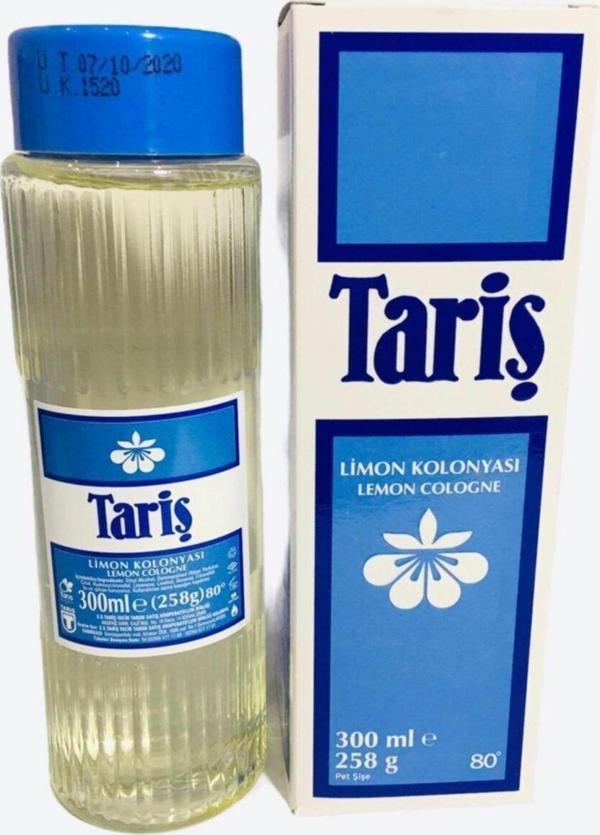 Tariş Limon Kolonyası 80 Derece 300cc Pet Şişe - Image 1