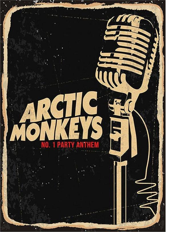 Bedeko Arctic Monkeys Tasarım Ahşap Tablo - Image 1