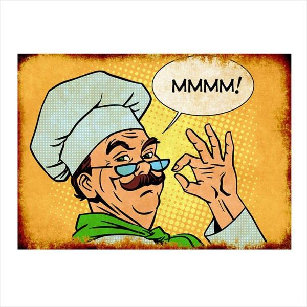 Bedeko Aşçıbaşı Model Ahşap Tablo - Image 1