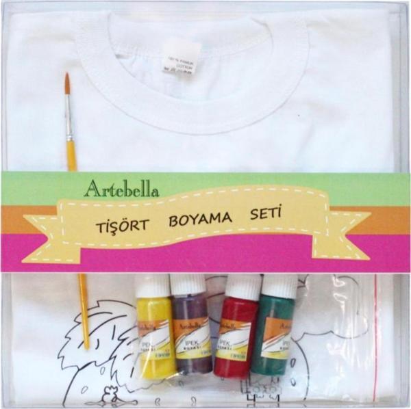Artebella Çocuk T-shirt Boyama Seti +6 Yaş ATBS-2 - Image 1