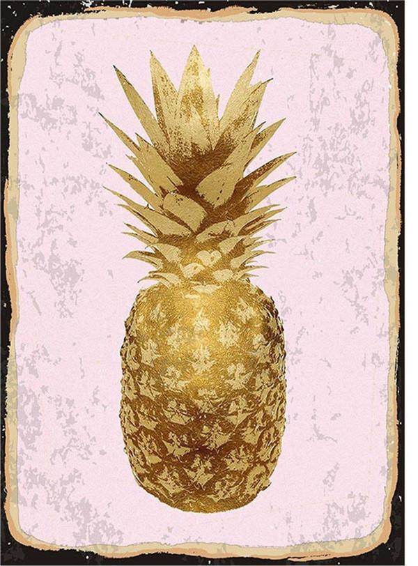 Bedeko Ananas Dekoratif Mdf Tablo - Image 1