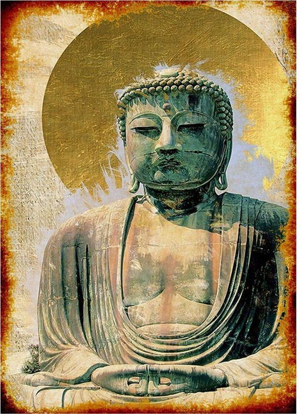 Bedeko Buda Heykeli Dekoratif Mdf Tablo - Image 1