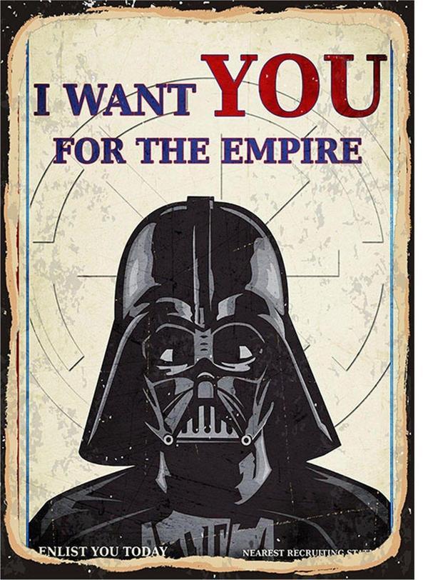 Bedeko Darth Vader Tasarım Mdf Tablo - Image 1