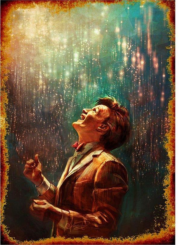 Bedeko Ahşap Tablo Dr Who Hediyelik Ahşap Tablo - Image 1