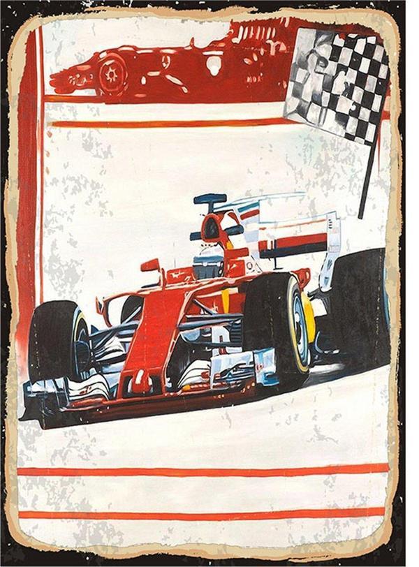 Bedeko Formula 1 Model Mdf Tablo - Image 1