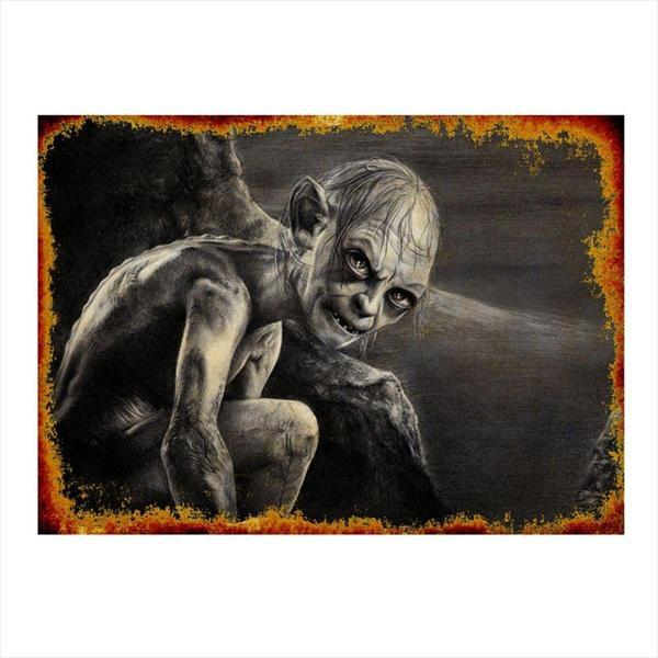 Bedeko Gollum Model Ahşap Tablo - Image 1