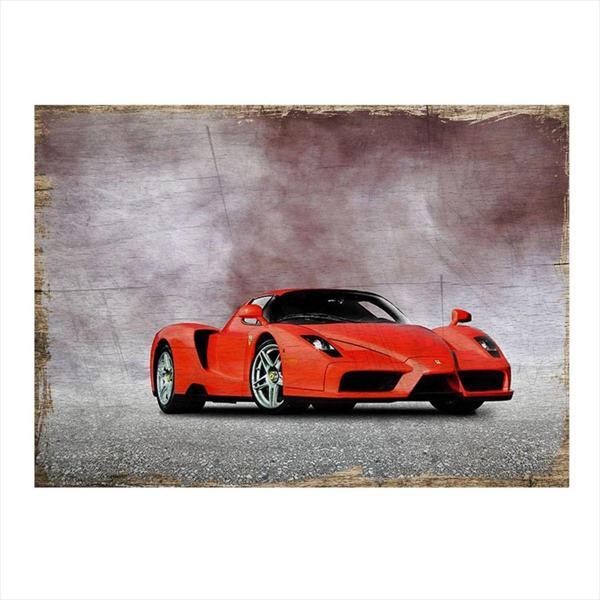 Bedeko Eski Ferrari Art Mdf Poster - Image 1